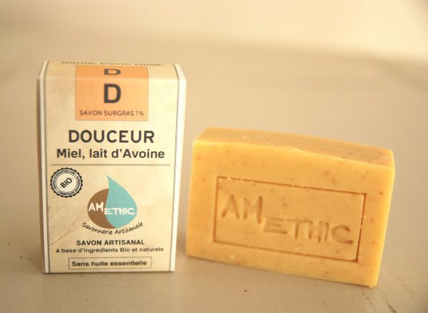 Savon au lait d'avoine et miel