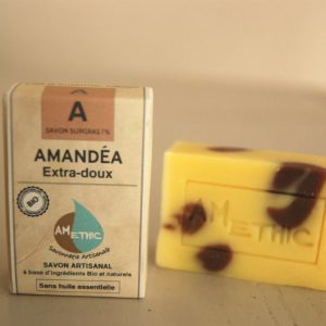 savon lait d'amandes, bio amethic