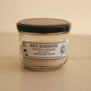 savon à barbe bio rasage amethic