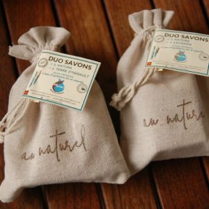 duo savons naturel amethic