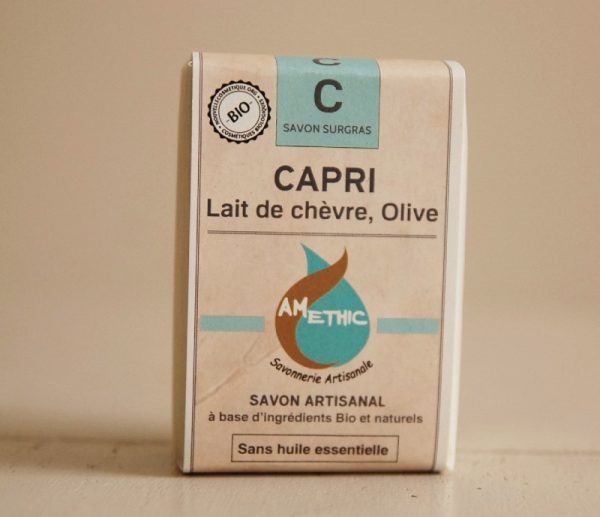 savon au lait de chèvre bio et olive