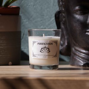 Bougies méditative purification amethic